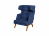 Кресло высокое, Беверли, Bev1H, dream_16, ткань: микровелюр