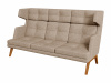 Диван 3-местный высокий, Беверли, Bev3H, dream_2, ткань: микровелюр