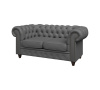 Диван 2-местный, Честер-Люкс, ChL2, ecotex_3022, кожзам