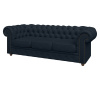 Диван 3-местный, Честер-Люкс, ChL3, ecotex_3019, кожзам