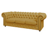 Диван 3-местный, Честер-Люкс, ChL3, oregon_08, кожзам