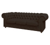 Диван 3-местный, Честер-Люкс, ChL3, oregon_26, кожзам