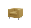 Кресло, Алекто, ALE1, bravo_a_yellow, ткань: рогожка