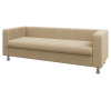 Диван 4-местный, Алекто, ALE4, bravo_a_cream, ткань: рогожка