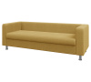 Диван 4-местный, Алекто, ALE4, bravo_a_yellow, ткань: рогожка