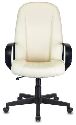Кресло руководителя Бюрократ T-898 слоновая кость Or-10 эко.кожа крестов. пластик, купить в Сыктывкаре