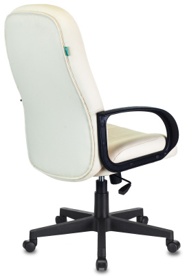 Кресло руководителя Бюрократ T-898 слоновая кость Or-10 эко.кожа крестов. пластик, купить в Сыктывкаре