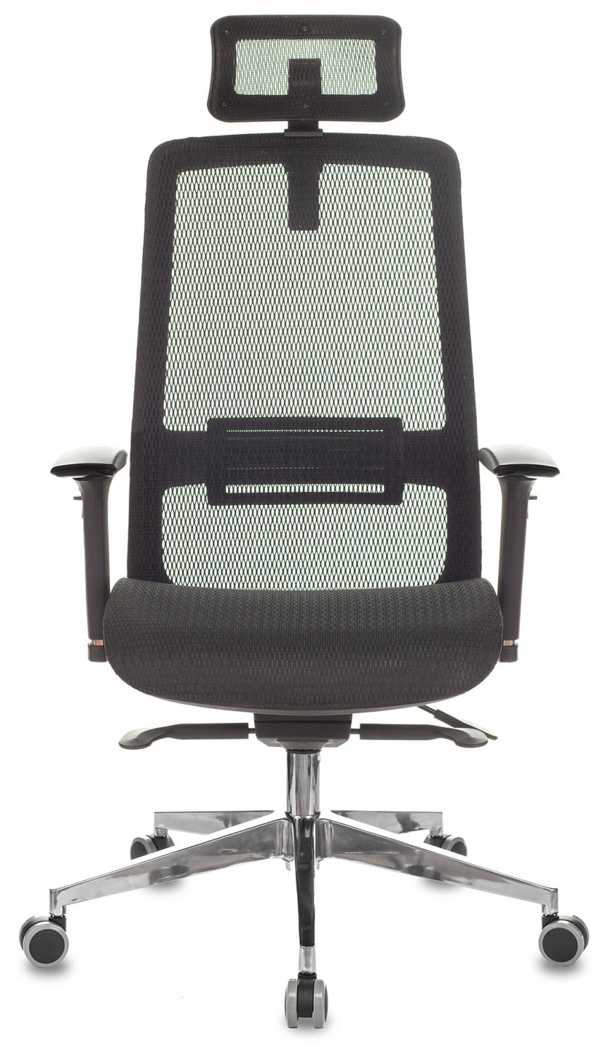 Кресло руководителя Бюрократ 821 черный сетка с подголов. крестов. алюминий — фото, характеристики, наличие в Сыктывкаре