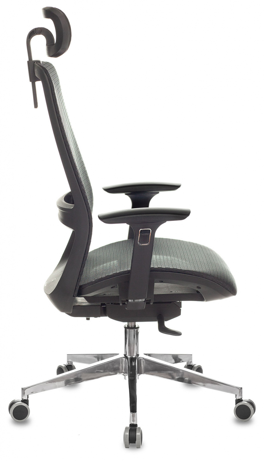 Кресло руководителя Бюрократ 821 черный сетка с подголов. крестов. алюминий — фото, характеристики, наличие в Сыктывкаре
