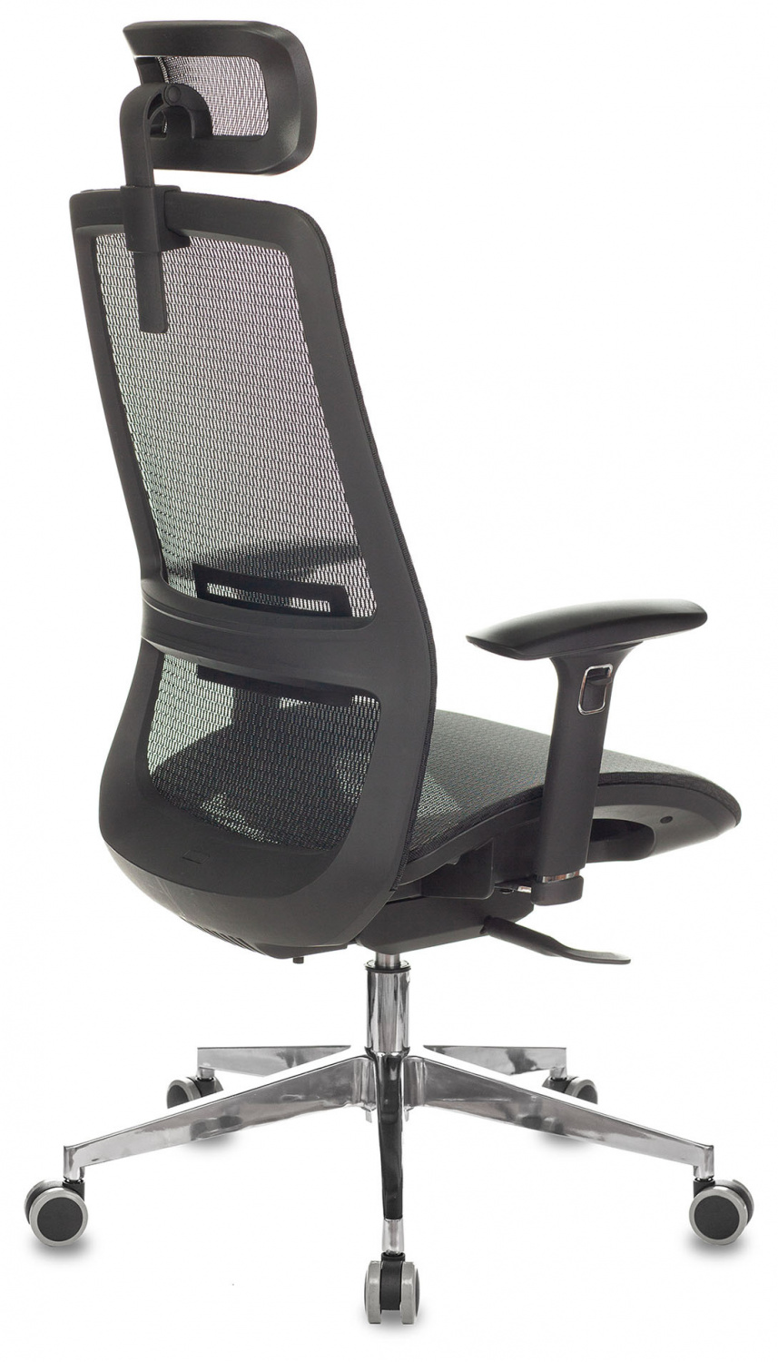 Кресло руководителя Бюрократ 821 черный сетка с подголов. крестов. алюминий — фото, характеристики, наличие в Сыктывкаре