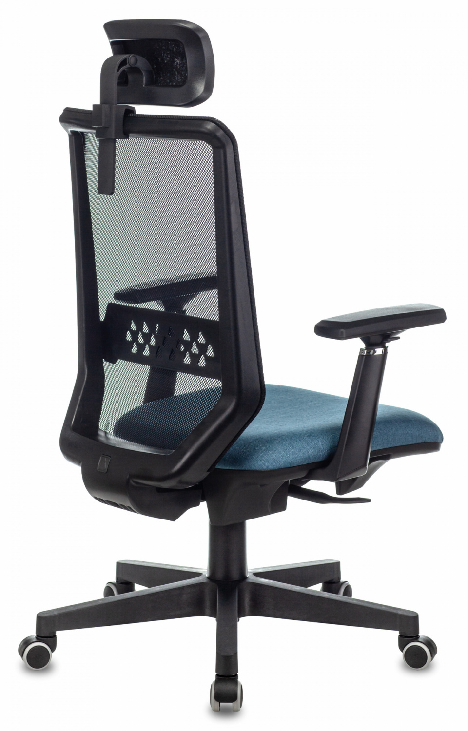 Кресло руководителя Бюрократ EXPERT черный TW-01 сиденье синий 38-415 сетка/ткань с подголов. крестов. пластик — фото, характеристики, наличие в Сыктывкаре