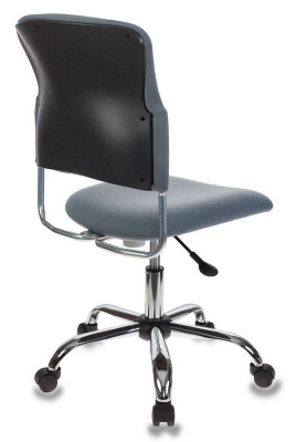 Кресло Бюрократ CH-322SXN серый 26-25 крестов. металл хром, купить в Сыктывкаре