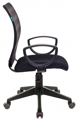 Кресло Бюрократ CH-599AXSN черный TW-32K01 TW-11 сетка/ткань крестов. пластик, купить в Сыктывкаре