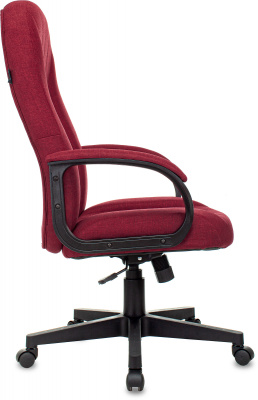Кресло руководителя Бюрократ T-898 красный 38-410 крестов. пластик, купить в Сыктывкаре
