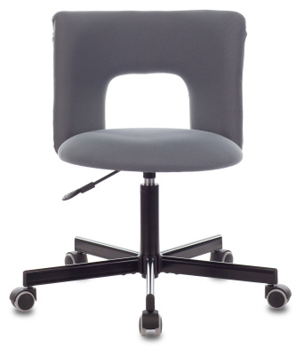 Кресло Бюрократ KF-1M серый 26-25 крестов. металл черный, купить в Сыктывкаре