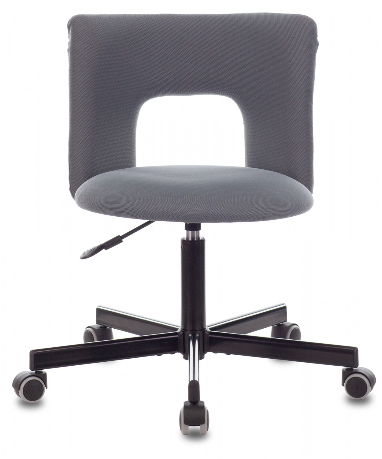 Кресло Бюрократ KF-1M серый 26-25 крестов. металл черный — фото, характеристики, наличие в Сыктывкаре