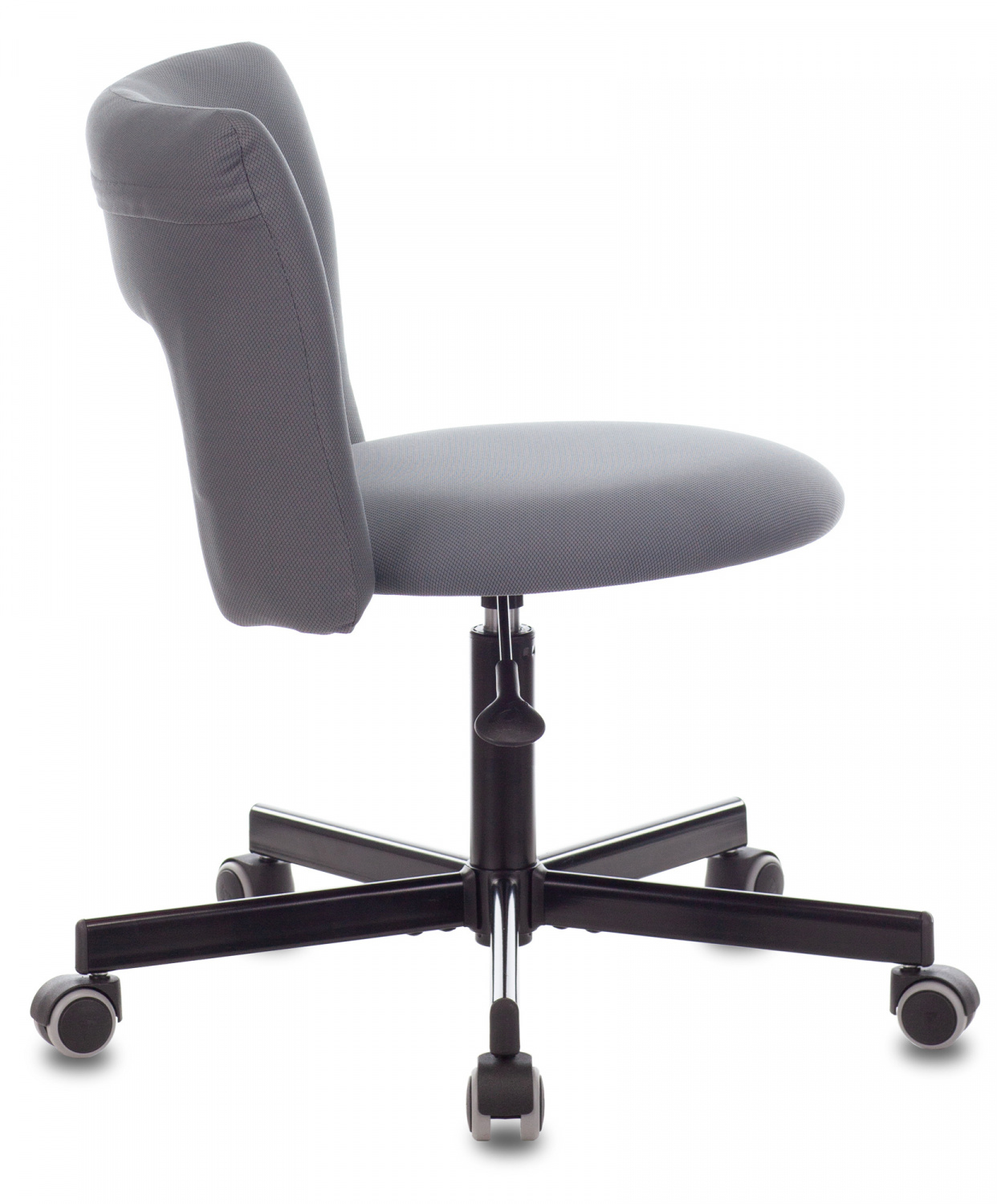 Кресло Бюрократ KF-1M серый 26-25 крестов. металл черный — фото, характеристики, наличие в Сыктывкаре