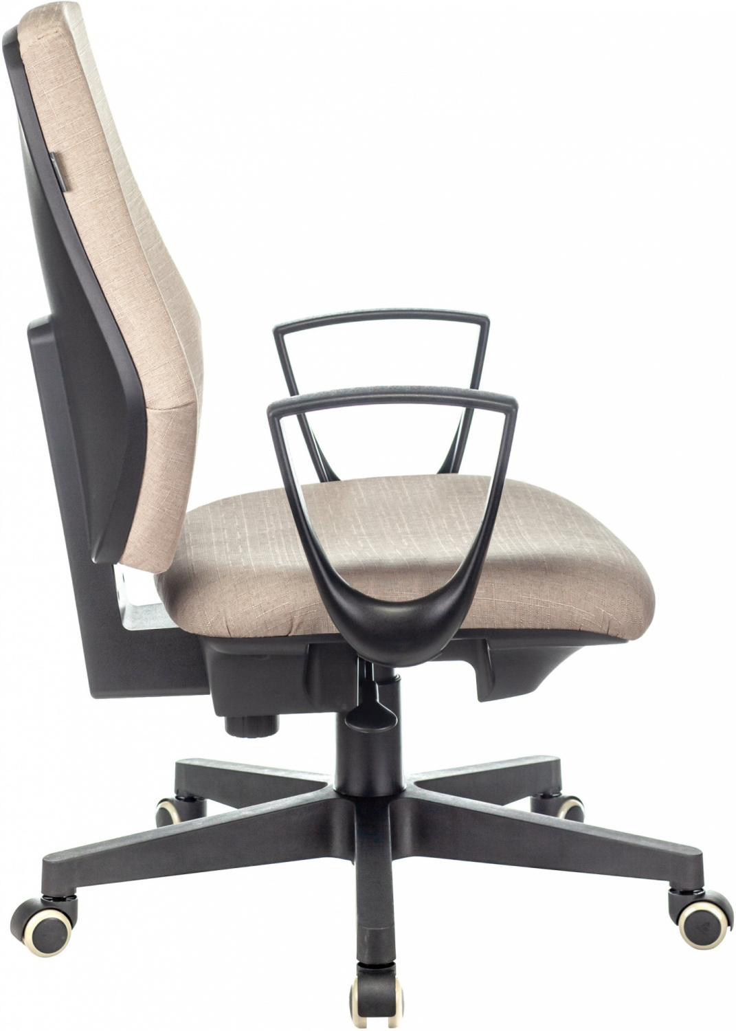 Кресло Бюрократ CH-545 бежевый 38-402 крестов. пластик, купить в Сыктывкаре