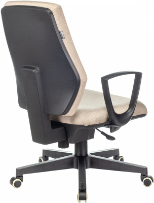 Кресло Бюрократ CH-545 бежевый 38-402 крестов. пластик, купить в Сыктывкаре