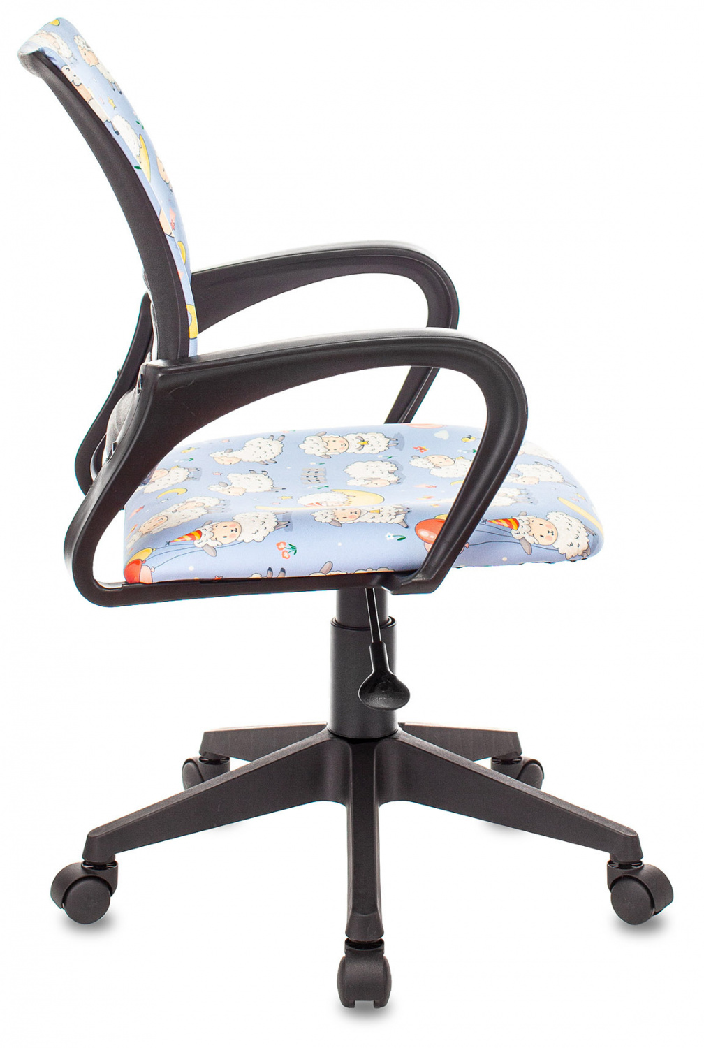 Кресло детское Бюрократ BUROKIDS 1 голубой овечки крестов. пластик — фото, характеристики, наличие в Сыктывкаре