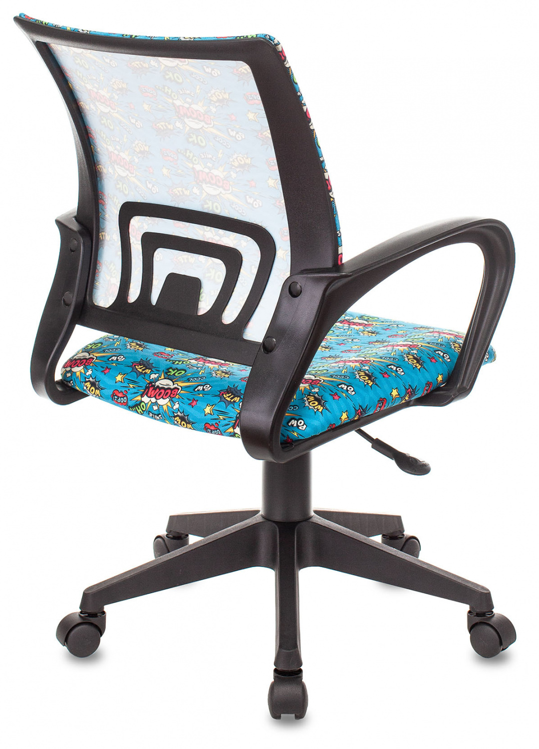 Кресло детское Бюрократ BUROKIDS 1 голубой бум крестов. пластик — фото, характеристики, наличие в Сыктывкаре