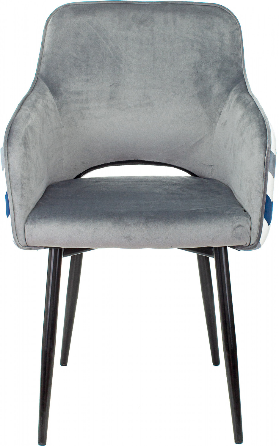 Кресло Бюрократ CH-380F серая жемчужина зигзаг на ножках металл — фото, характеристики, наличие в Сыктывкаре