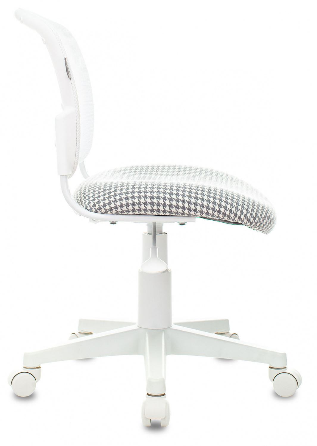 Кресло детское Бюрократ CH-W296NX белый TW-15 гусин.лапка Morris-1 сетка/ткань крестов. пластик белый пластик белый, купить в Сыктывкаре