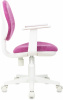 Кресло детское Бюрократ CH-W356AXSN малиновый Light-15 крестов. пластик пластик белый — фото, характеристики, наличие в Сыктывкаре