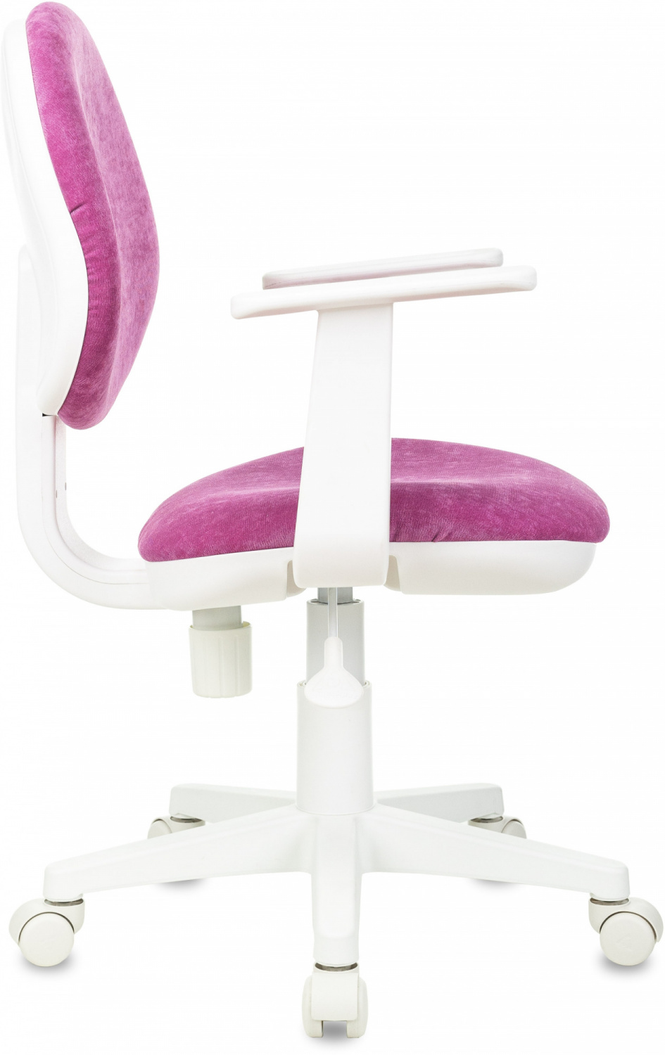 Кресло детское Бюрократ CH-W356AXSN малиновый Light-15 крестов. пластик пластик белый — фото, характеристики, наличие в Сыктывкаре