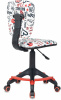 Кресло детское Бюрократ CH-204-F мультиколор красные губы крестов. пластик подст.для ног — фото, характеристики, наличие в Сыктывкаре