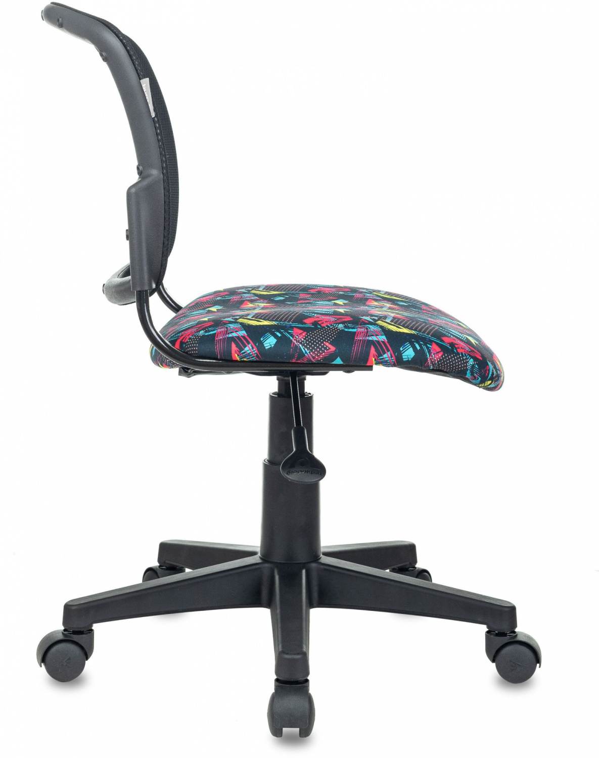 Кресло детское Бюрократ CH-296NX черный TW-01 сиденье мультиколор геометрия сетка/ткань крестов. пластик — фото, характеристики, наличие в Сыктывкаре