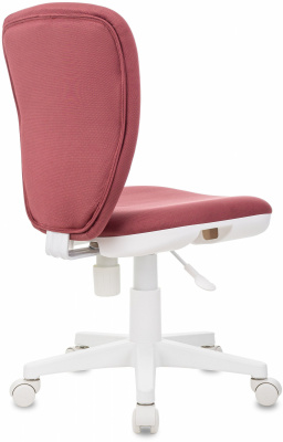 Кресло детское Бюрократ KD-W10 розовый 26-31 крестов. пластик пластик белый, купить в Сыктывкаре