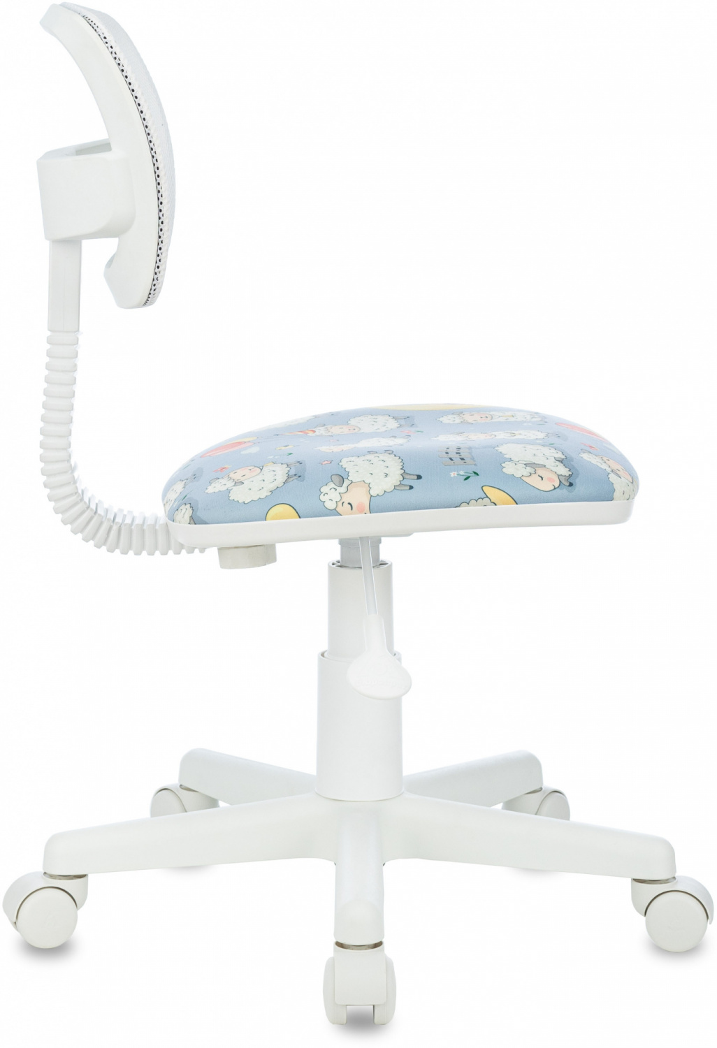 Кресло детское Бюрократ CH-W299 белый TW-15 сиденье мультиколор овечки сетка/ткань крестов. пластик пластик белый — фото, характеристики, наличие в Сыктывкаре