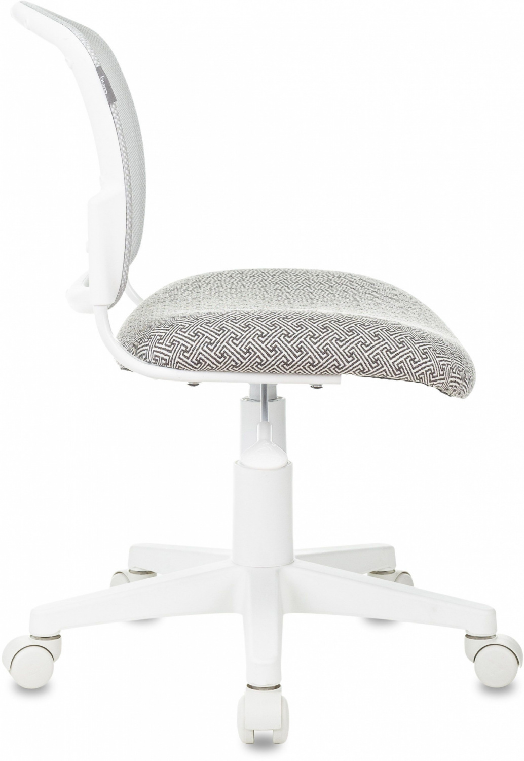 Кресло детское Бюрократ CH-W296NX светло-серый TW-02 Twist сетка/ткань крестов. пластик пластик белый — фото, характеристики, наличие в Сыктывкаре