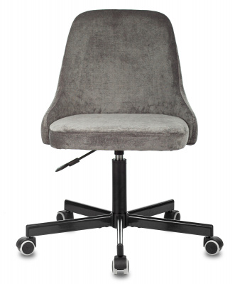 Кресло Бюрократ CH-340M серый Velvet 17 крестов. металл, купить в Сыктывкаре