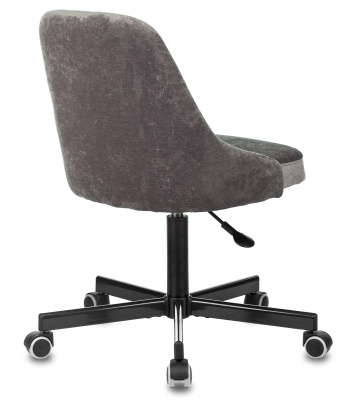 Кресло Бюрократ CH-340M серый Velvet 17 крестов. металл, купить в Сыктывкаре