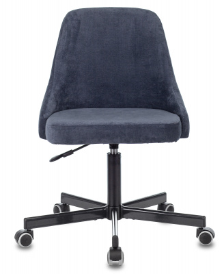 Кресло Бюрократ CH-340M темно-синий Light-27 крестов. металл, купить в Сыктывкаре