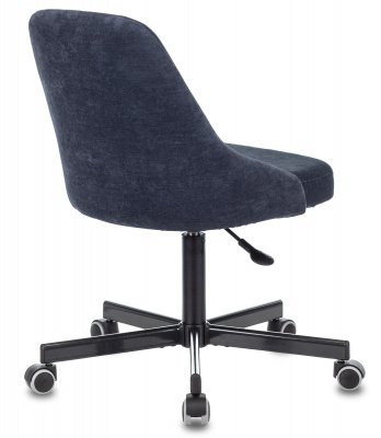 Кресло Бюрократ CH-340M темно-синий Light-27 крестов. металл, купить в Сыктывкаре