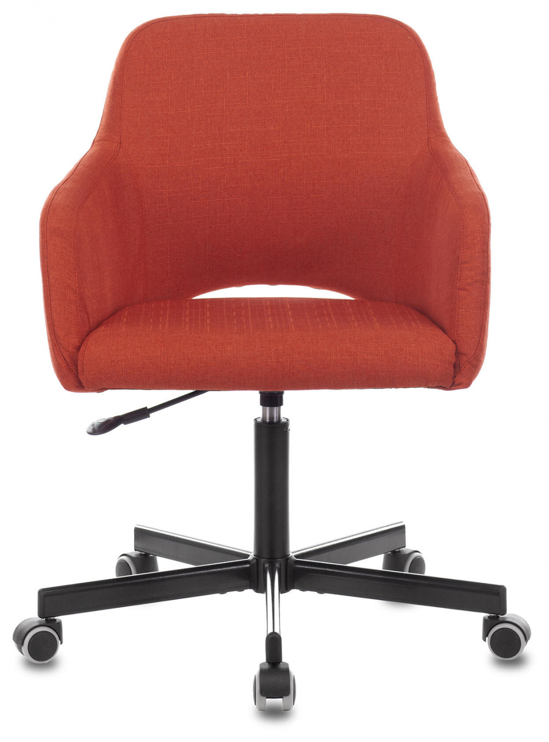 Кресло Бюрократ CH-380M теплый кирпич 38-409 крестов. металл, купить в Сыктывкаре