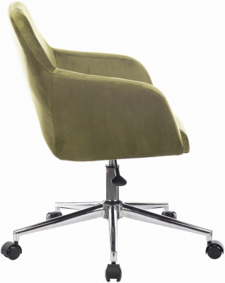 Кресло Бюрократ CH-380SL фисташковый Italia 12 крестов. металл хром, купить в Сыктывкаре