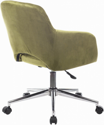 Кресло Бюрократ CH-380SL фисташковый Italia 12 крестов. металл хром, купить в Сыктывкаре