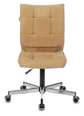 Кресло Бюрократ CH-330M горчичный Velvet 73 крестов. металл, купить в Сыктывкаре