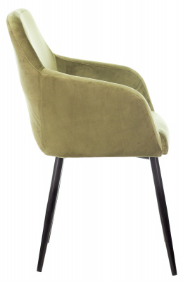 Кресло Бюрократ CH-380F фисташковый Italia 12 на ножках металл черный, купить в Сыктывкаре