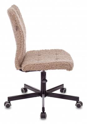 Кресло Бюрократ СН-330М коралловый экомех крестов. металл черный, купить в Сыктывкаре