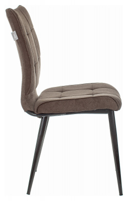 Стул для кухни Бюрократ KF-4 коричневый Light 10 металл черный на ножках (KF-4/LT10), купить в Сыктывкаре