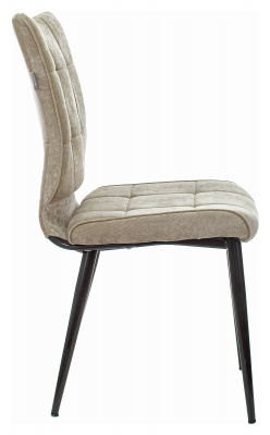 Стул для кухни Бюрократ KF-4 песочный Light 21 металл черный на ножках (KF-4/LT21), купить в Сыктывкаре