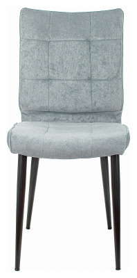 Стул для дома Бюрократ KF-4 серо-голуб. Light 28 металл черный на ножках (KF-4/LT28), купить в Сыктывкаре