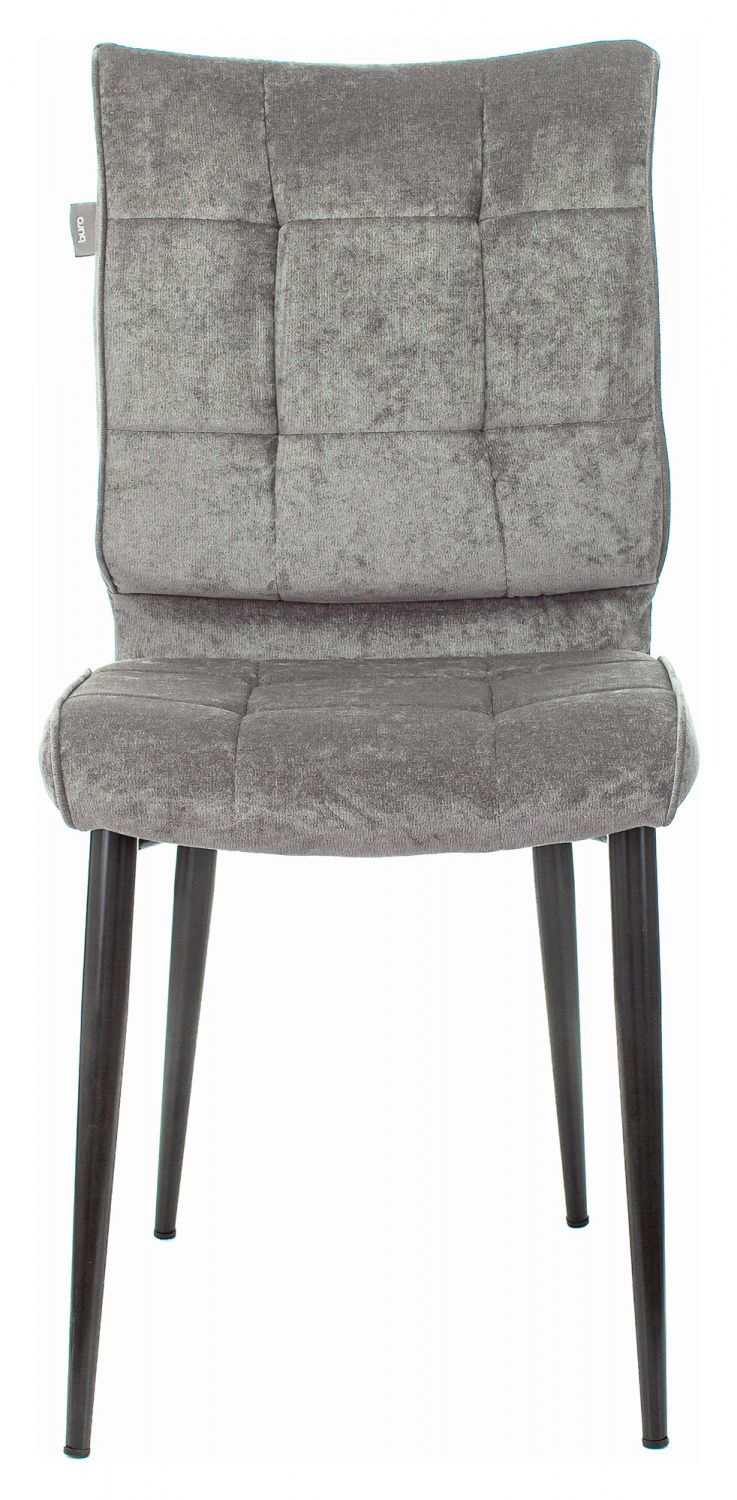 Стул для дома Бюрократ KF-4 серый Light 19 металл черный на ножках (KF-4/LT19), купить в Сыктывкаре