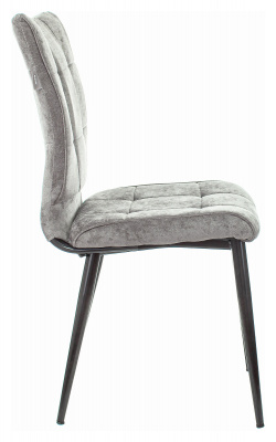 Стул для дома Бюрократ KF-4 серый Light 19 металл черный на ножках (KF-4/LT19), купить в Сыктывкаре