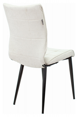 Стул для кухни Бюрократ KF-4 молочный Velvet 20 металл черный на ножках (KF-4/VELV20), купить в Сыктывкаре